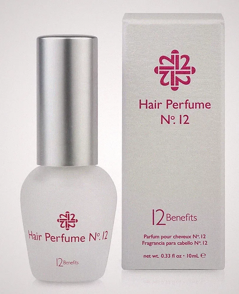12 BENEFITS NO 12 LIGHT HAIR PERFUME MIST - 10ml/.33oz