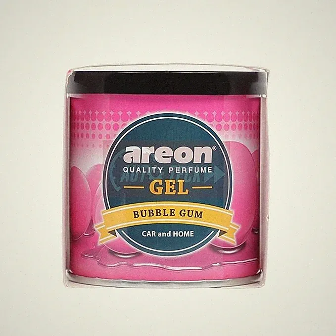 Areon GCK10 Bubble Gum Gel Air Freshener for Car(80g )
