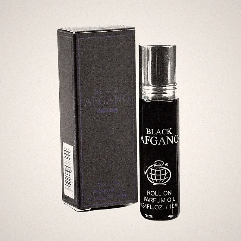 BLACK AFGANO By Fragrance World Perfume Oil- Longlasting Perfume Oil- 10ml