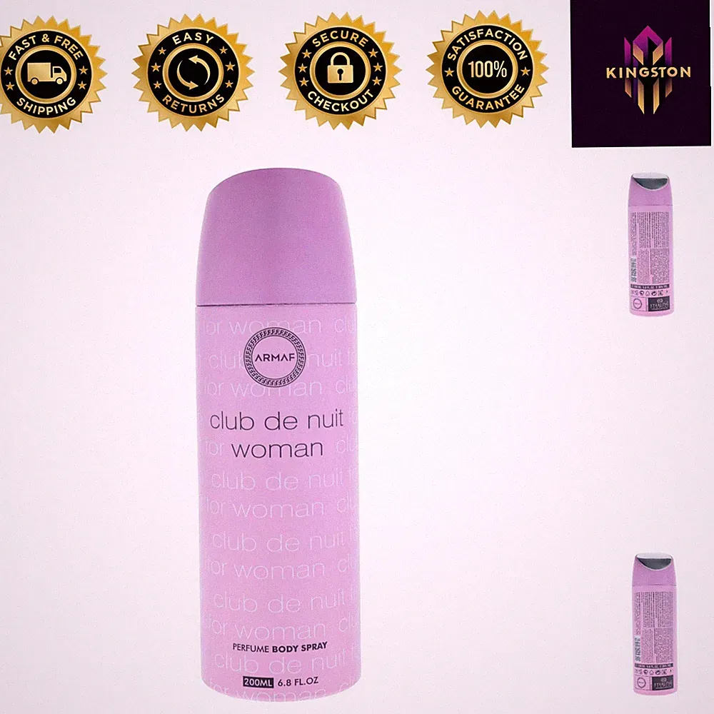 Elegant 6.8 oz Women’s Body Spray - Fruity Floral Scent for All-Day Freshness