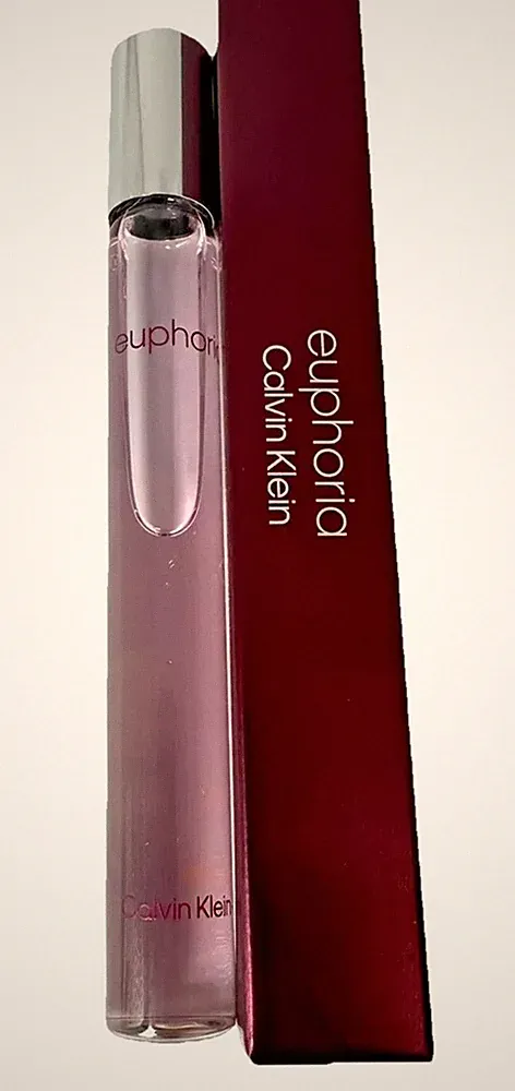 Euphoria By Calvin Klein For Women EDP Rollerball Perfume .33oz 10 Ml New Rare