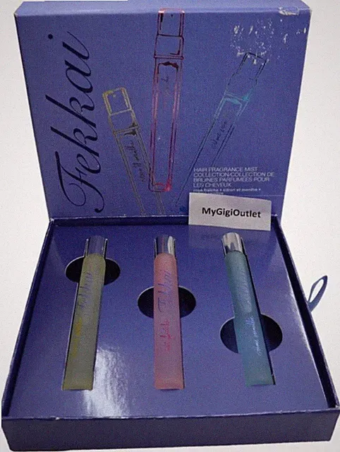 FEKKAI Hair Fragrance Mist Collection 3 x 10mL / 0.33 fl oz (3 Piece Set)
