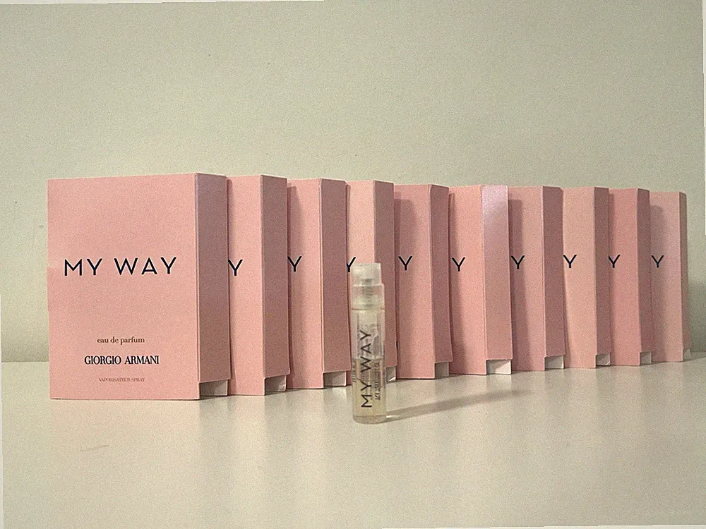 LOT OF 10 Armani MY WAY Eau De Parfum Perfume Sample Spray 0.04 oz *10