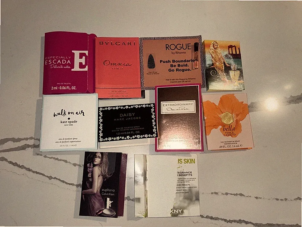 Lot Of 10 Designer Perfume Samples