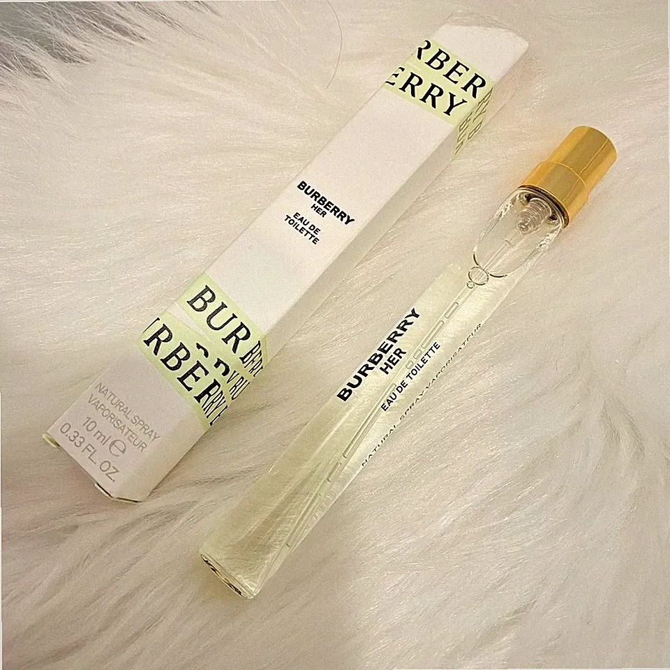 New in box Burberry Her Eau De Toilette perfume spray bottle 0.33oz/10ml