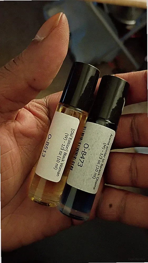 (W) [Old Edition] Black Woman Perfume Spray Travel Size 2x 1/3 oz 10ml